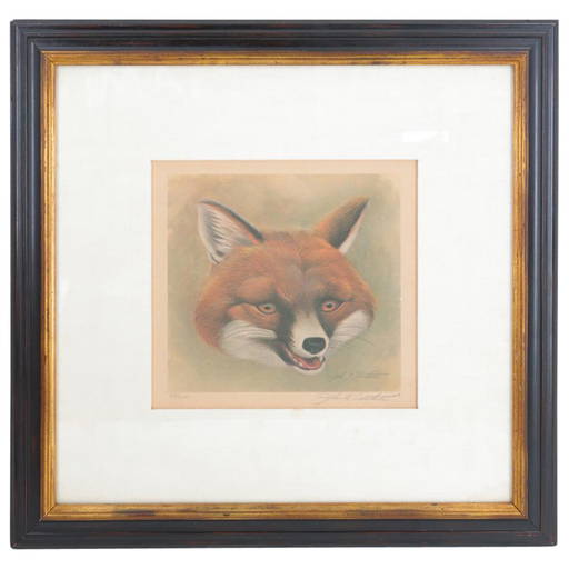 Signed John A. Ruthven Limited Edition Lithograph (0572) on Dec 20