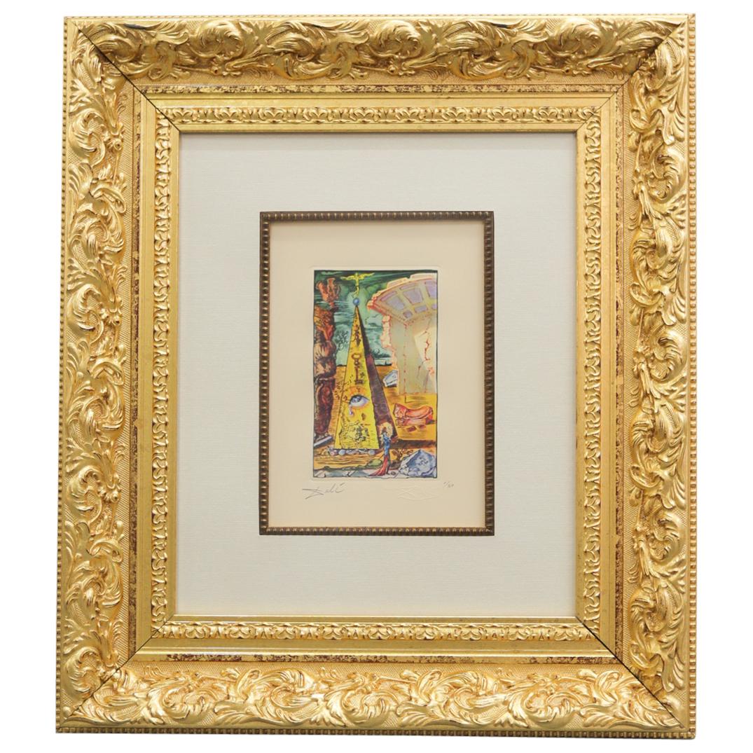 Salvador Dali (1904-1989) Colored Engraving (1 of 4)