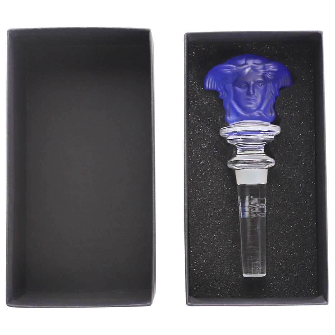Rosenthal Versace Cobalt Blue Crystal Stopper (1 of 5)