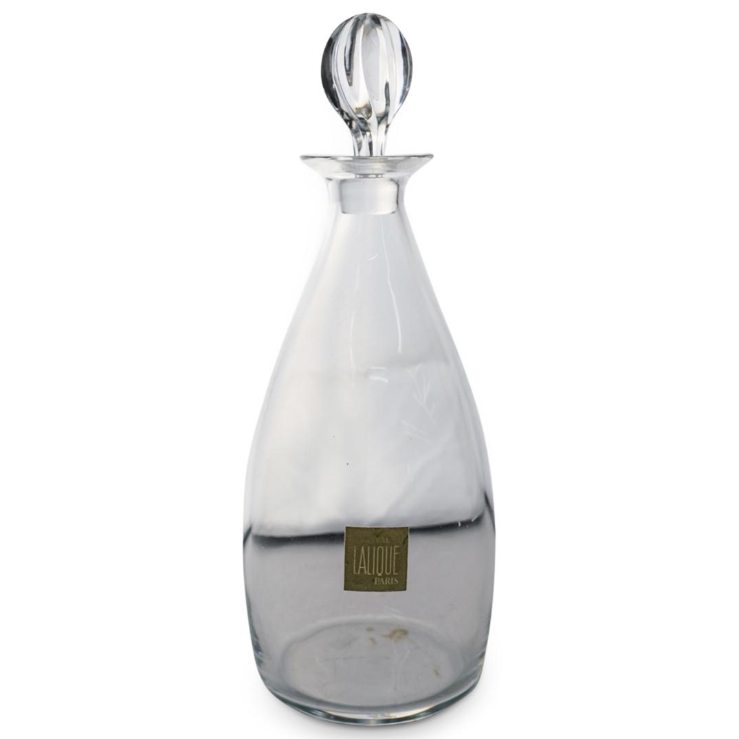Lalique Crystal Decanter & Stopper (1 of 3)
