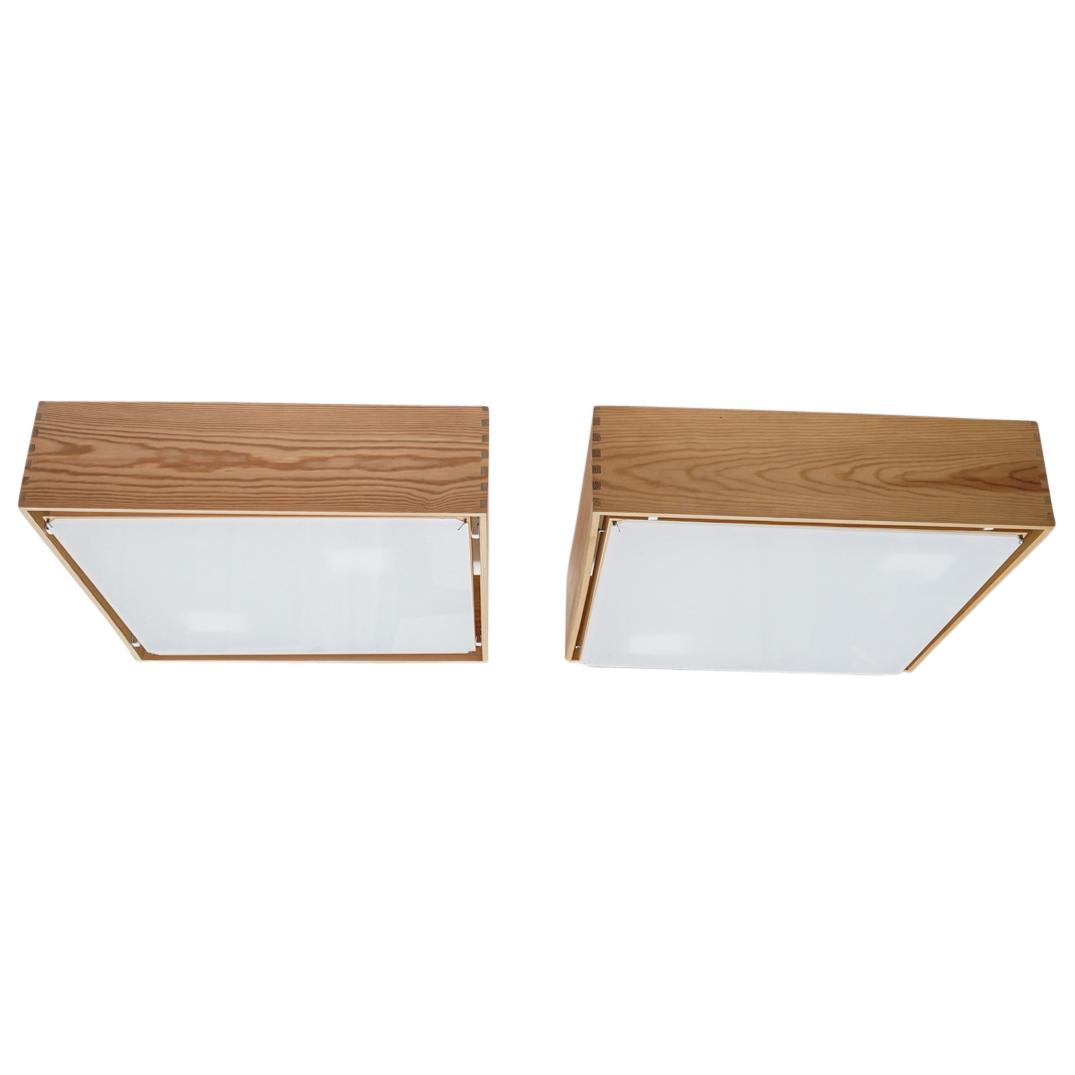Pair Of Louis Poulsen Wooden Wall Mounted Light Box (1 of 12)