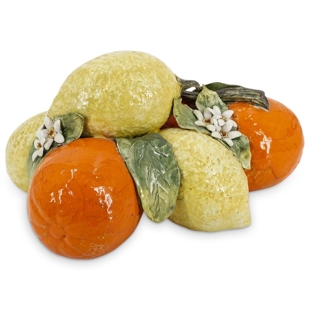 Ceramic Italian Citrus Fruit Centerpiece (1 of 9)