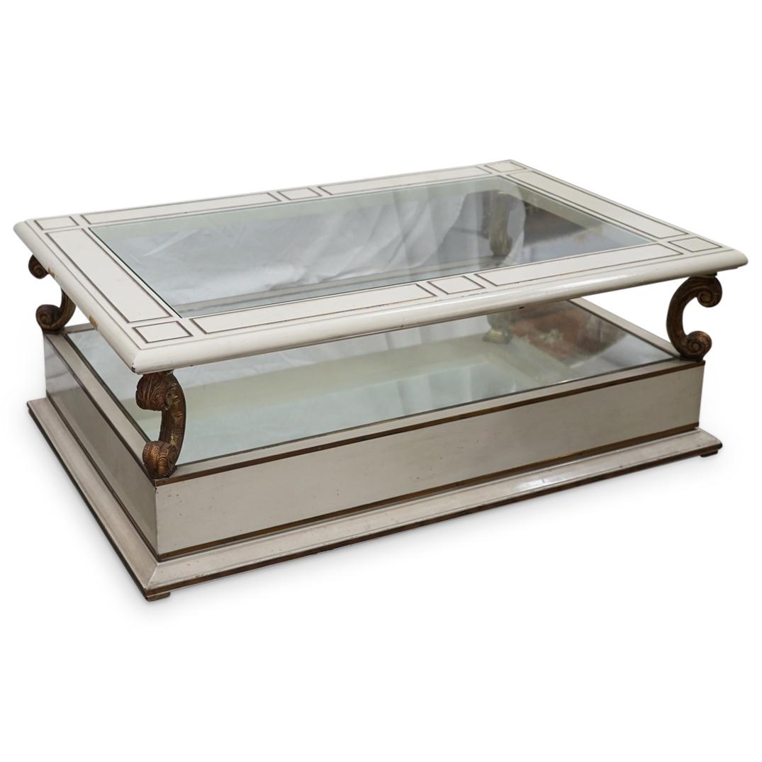 Vintage Luminescent Mirrored Coffee Table (1 of 7)