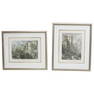 (2Pc) Antique David Roberts Engravings of Spanish Architecture