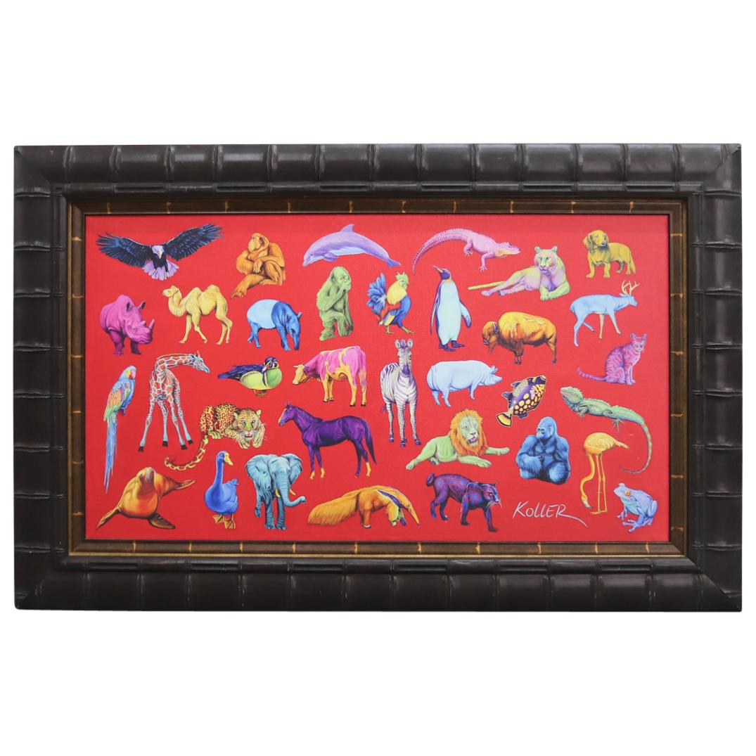 Helmut Koller (Austrian, b. 1954) Giclee on Canvas AP (1 of 6)