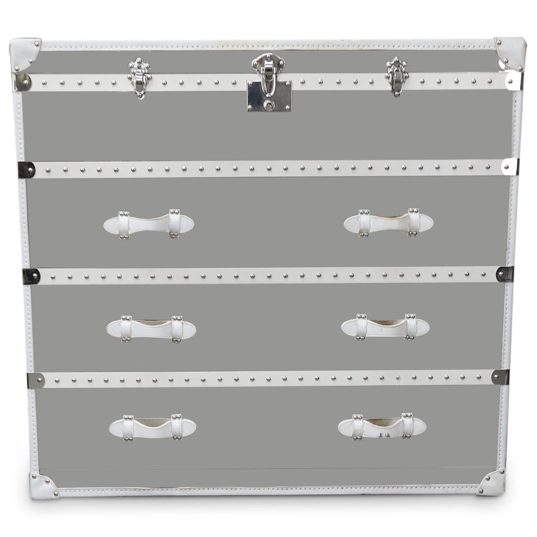 Modern Mirrored Chest Dresser (1 of 11)