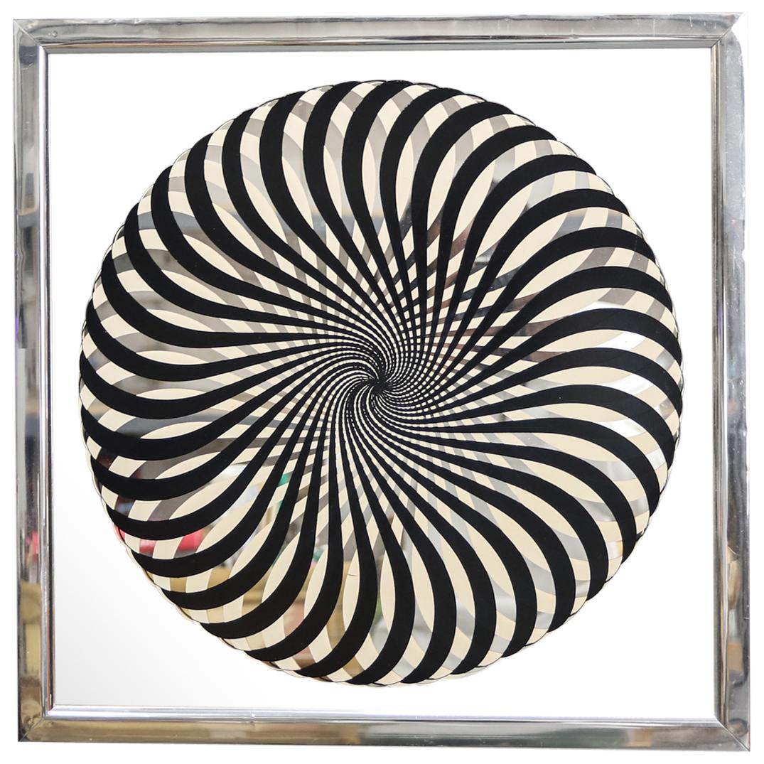 Mid-Century Modern Optical Mirror (1 of 4)