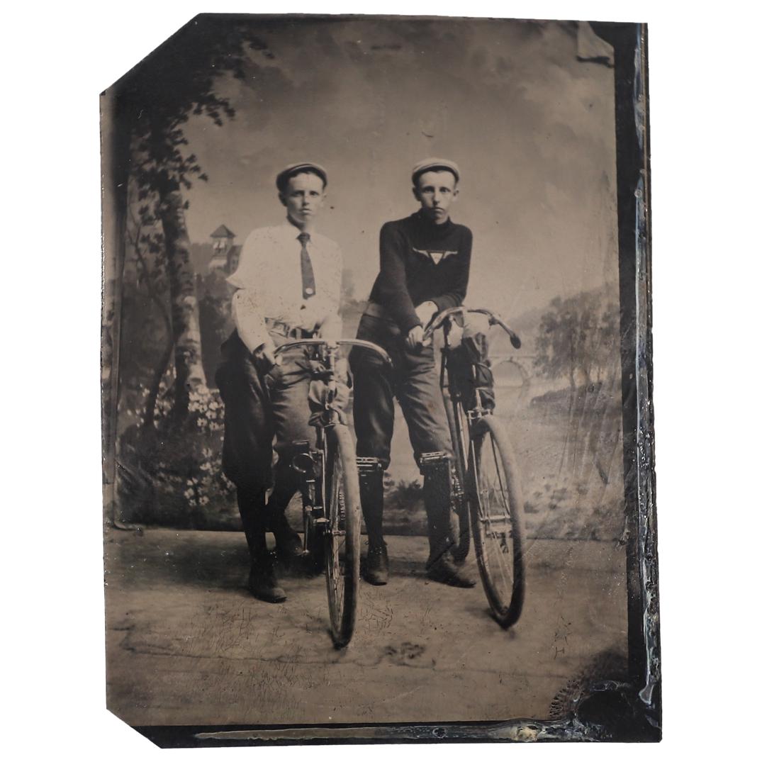 (American) Tintype of Twins Photograph (1 of 2)
