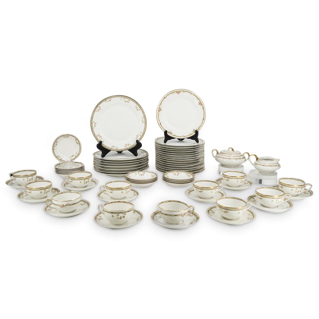 (69 Pc) Limoges Theodore Haviland Porcelain Set (1 of 9)