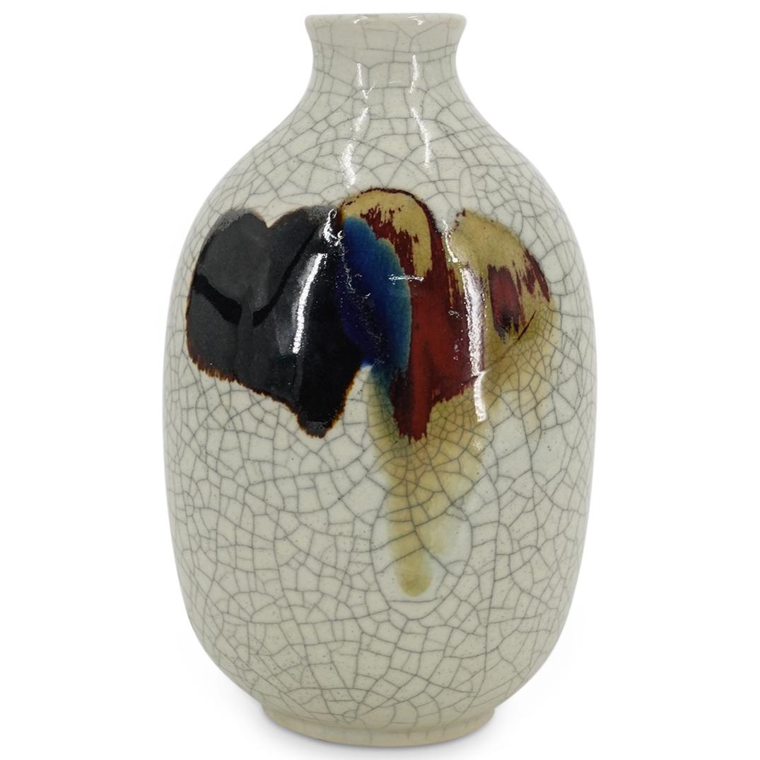 Antique Chinese Crackle Glaze Vase (1 of 7)