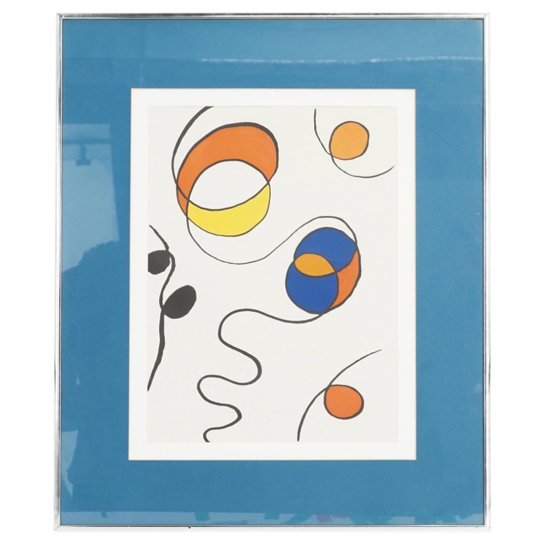 Alexander Calder (American, 1898) "Balloon V" Lithograph (1 of 5)