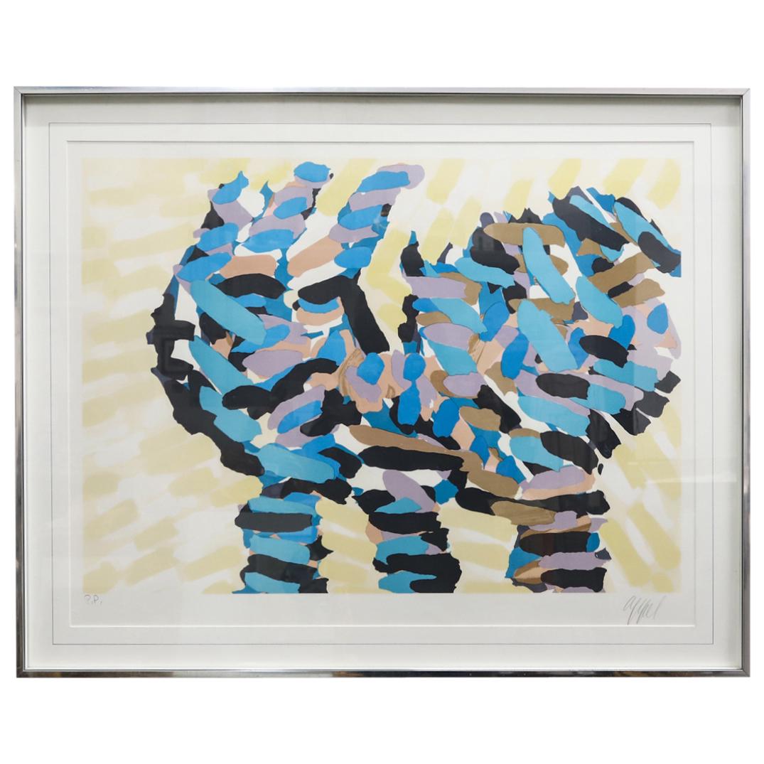 Karel Appel (Dutch, 1921-2006) Lithograph (1 of 6)