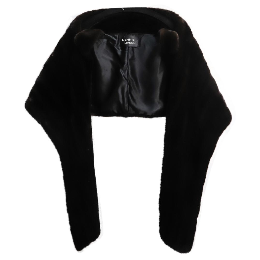 Vintage Dennis Basso Brown Mink Cape Stole (1 of 5)