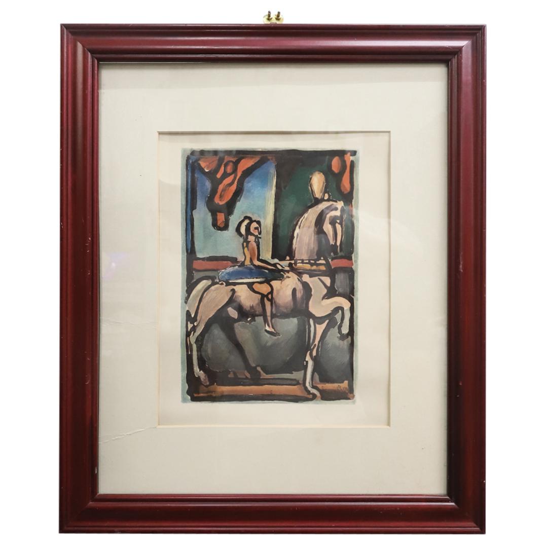 Georges Rouault (1871-1958) "Equestrienne" Lithograph (1 of 4)