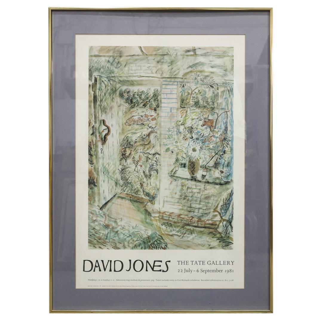 David Jones Tate Gallery 1981 Exhibition Poster (1 of 10)