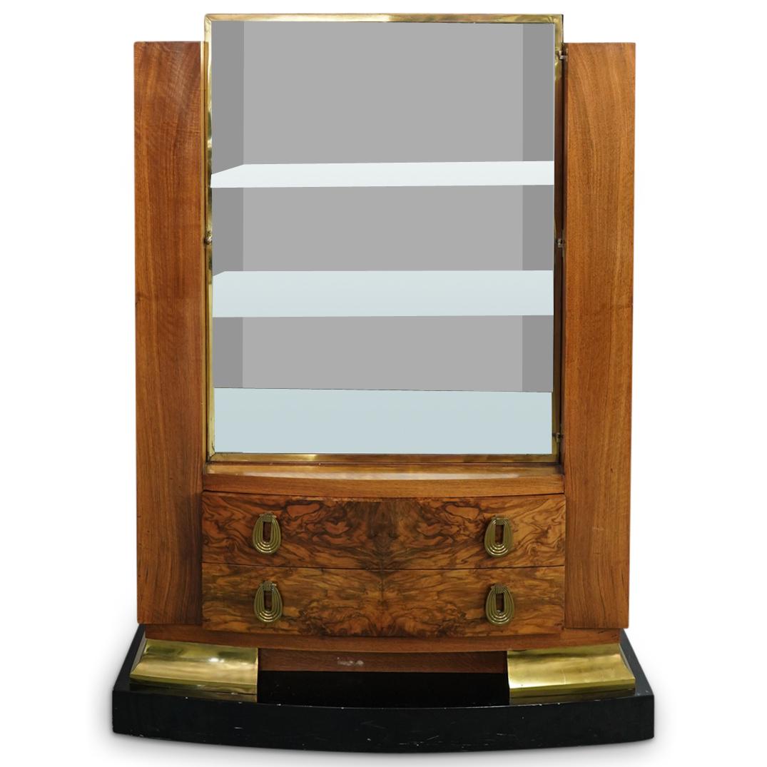 Manner of Emile-Jacques Ruhlmann Art Deco Vitrine Cabinet (1 of 10)
