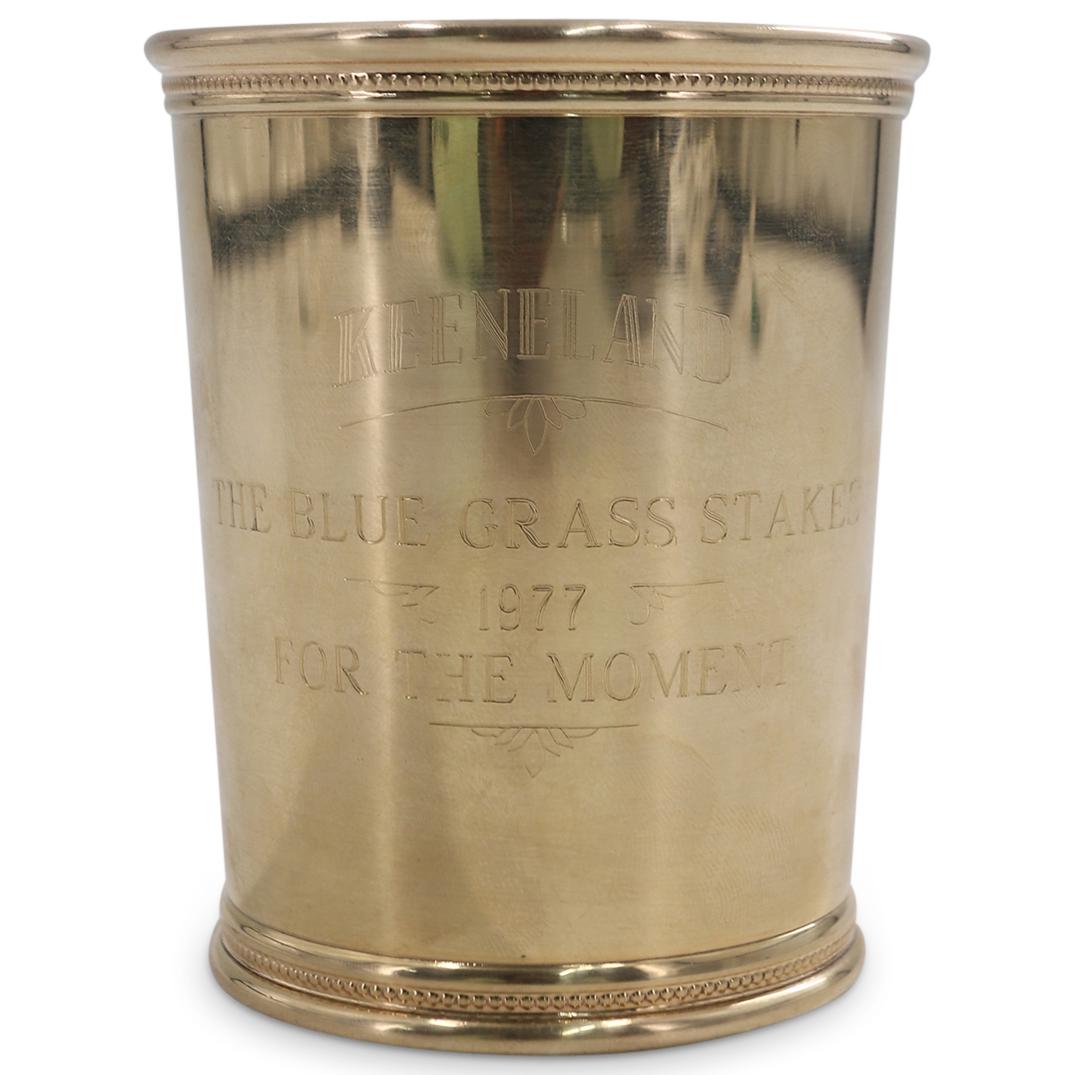 14K Gold Keeneland Blue Grass Stakes Winner's Cup (1 of 3)