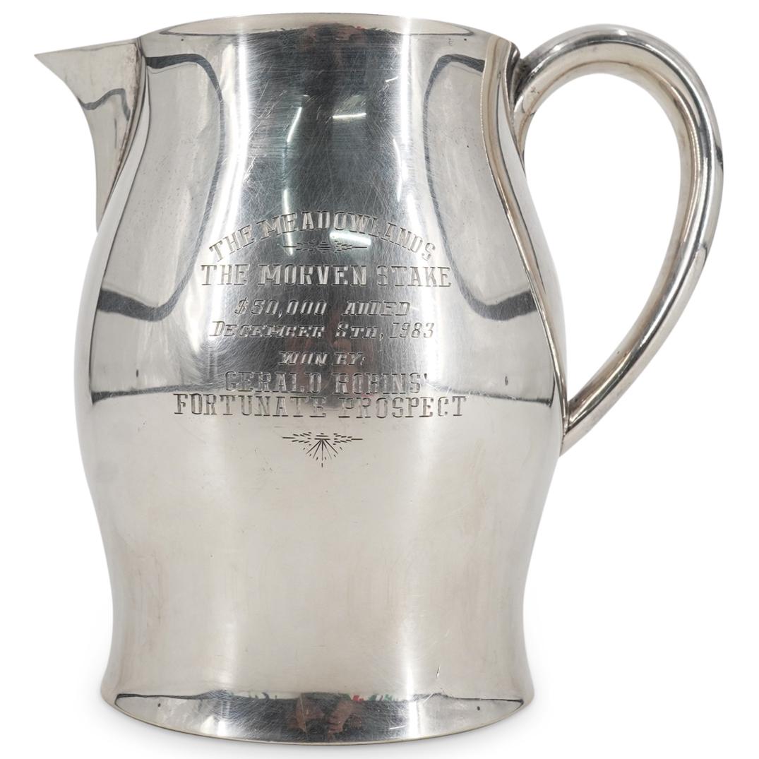 P. Revere Meadowlands Presentation Silver Pitcher (1 of 6)