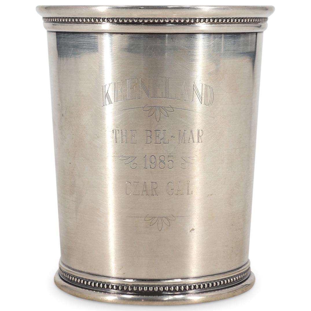 Sterling Silver Keeneland Haven Hill Silver Presentation Cup (1 of 2)