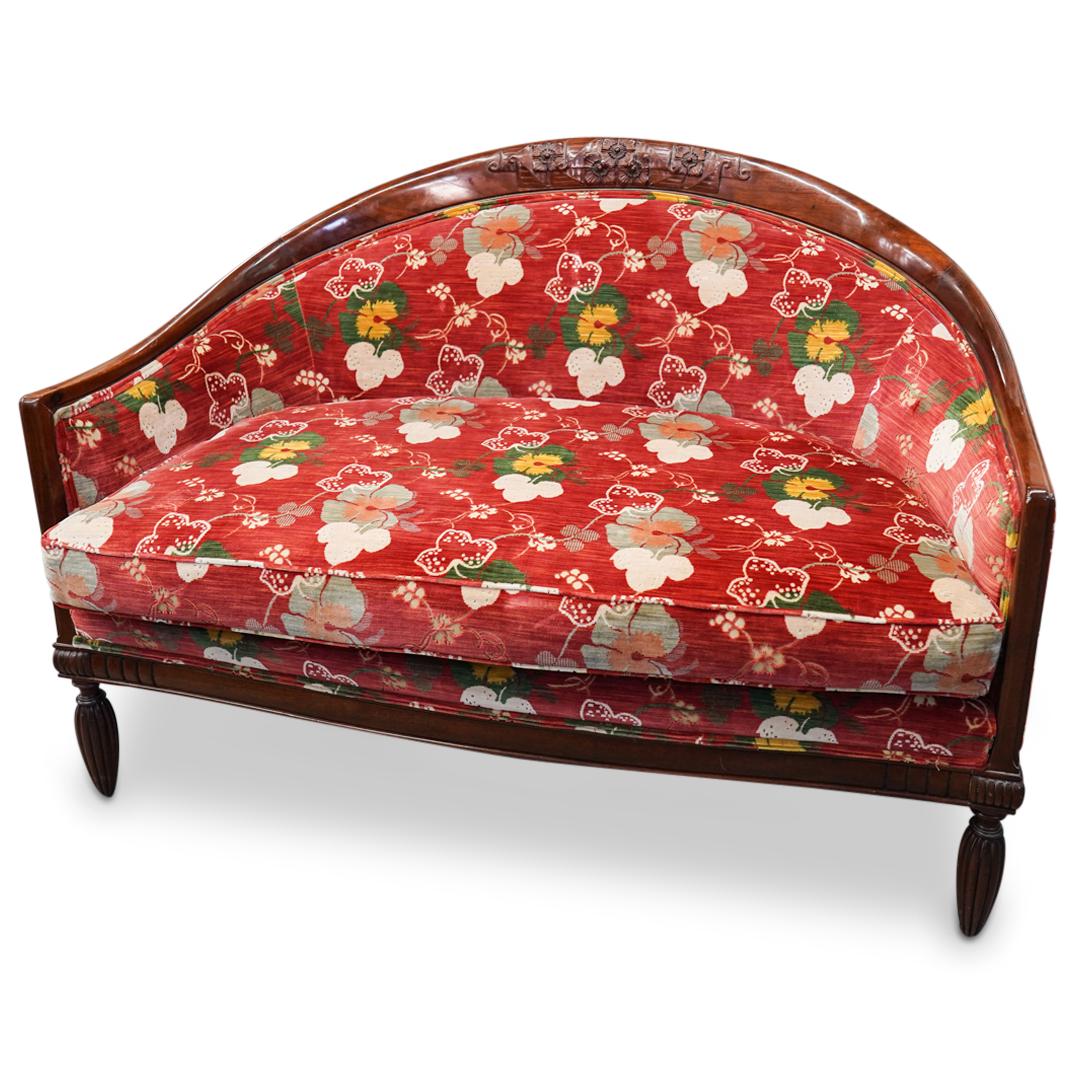 Paul Follot Attrib. Art Deco Settee (1 of 8)
