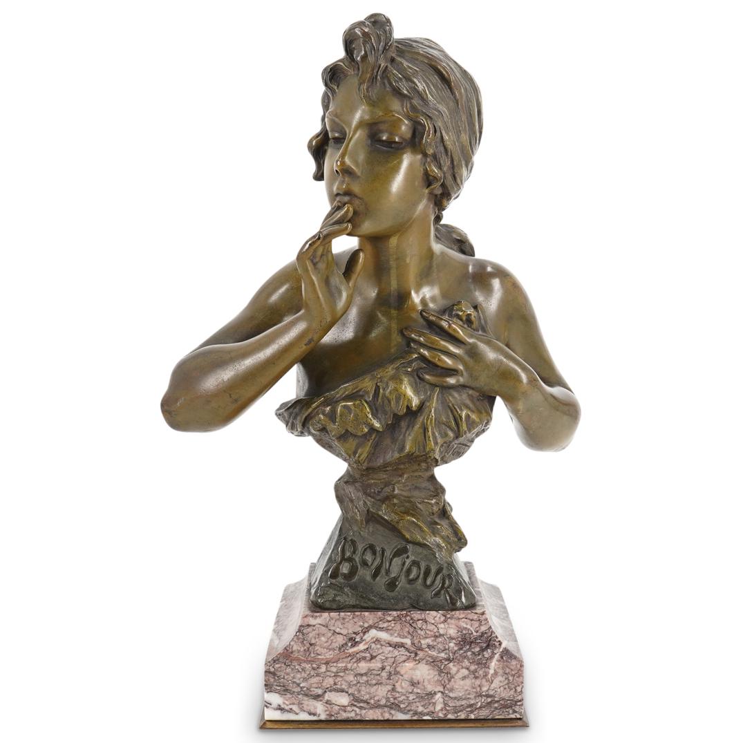 Emmanuel Villanis (French, 1858-1914) Bronze Bust (1 of 7)