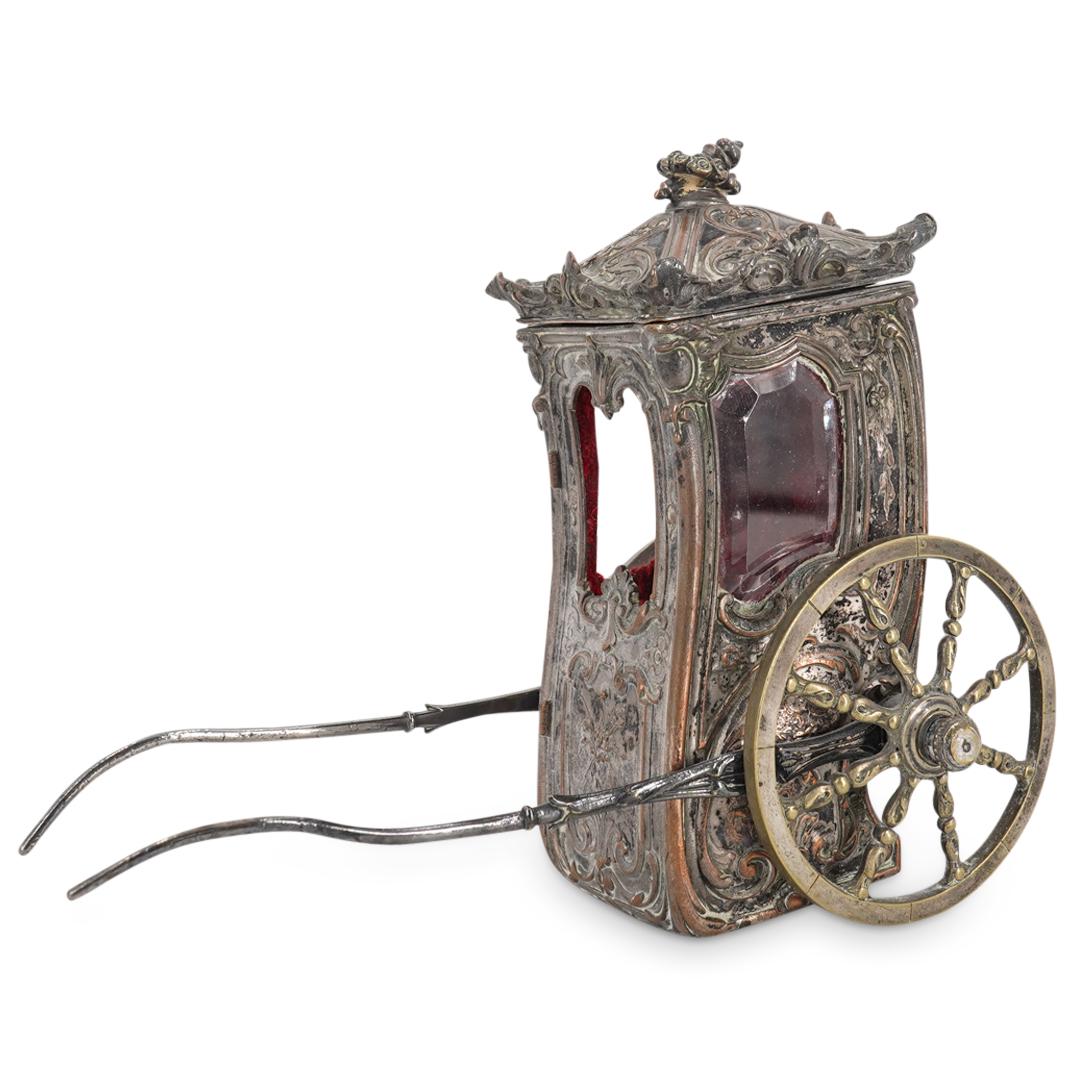 Antique French Miniature Carriage Vanity Box (1 of 8)