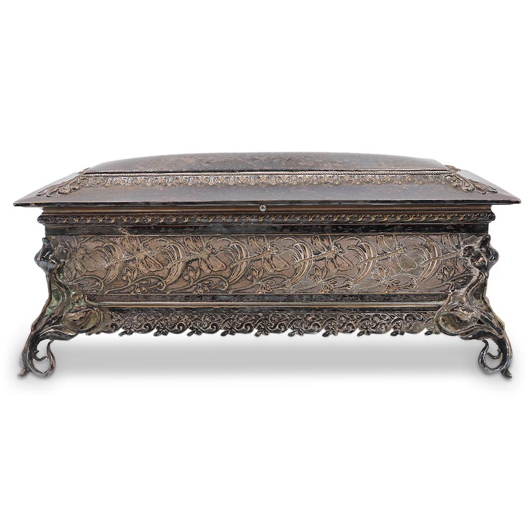 WMF Silver Plated Casket Box (1 of 6)