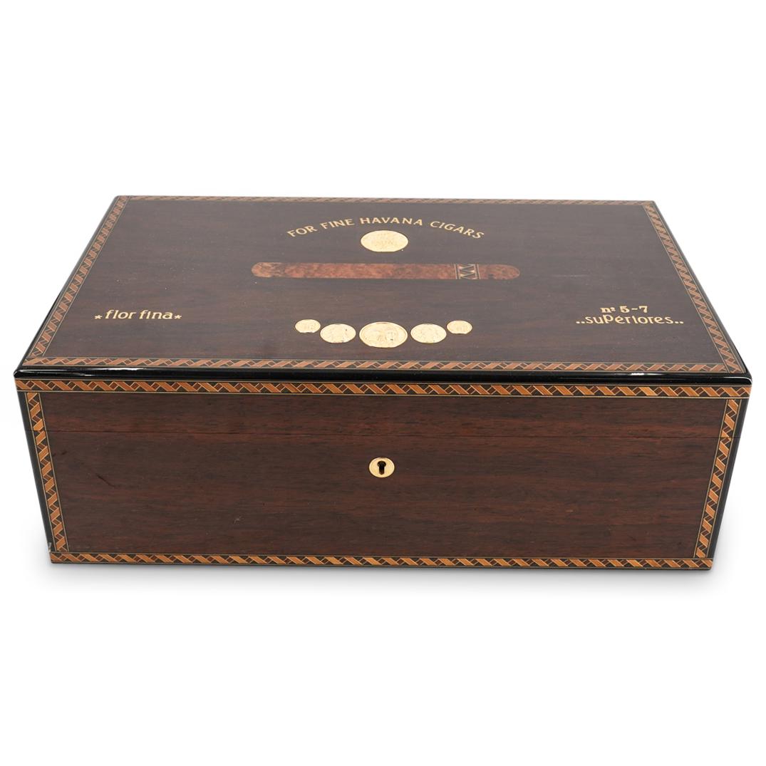 Elie Bleu Medals 120 Cigar Humidor Feb 07, 2023 Akiba Galleries in FL