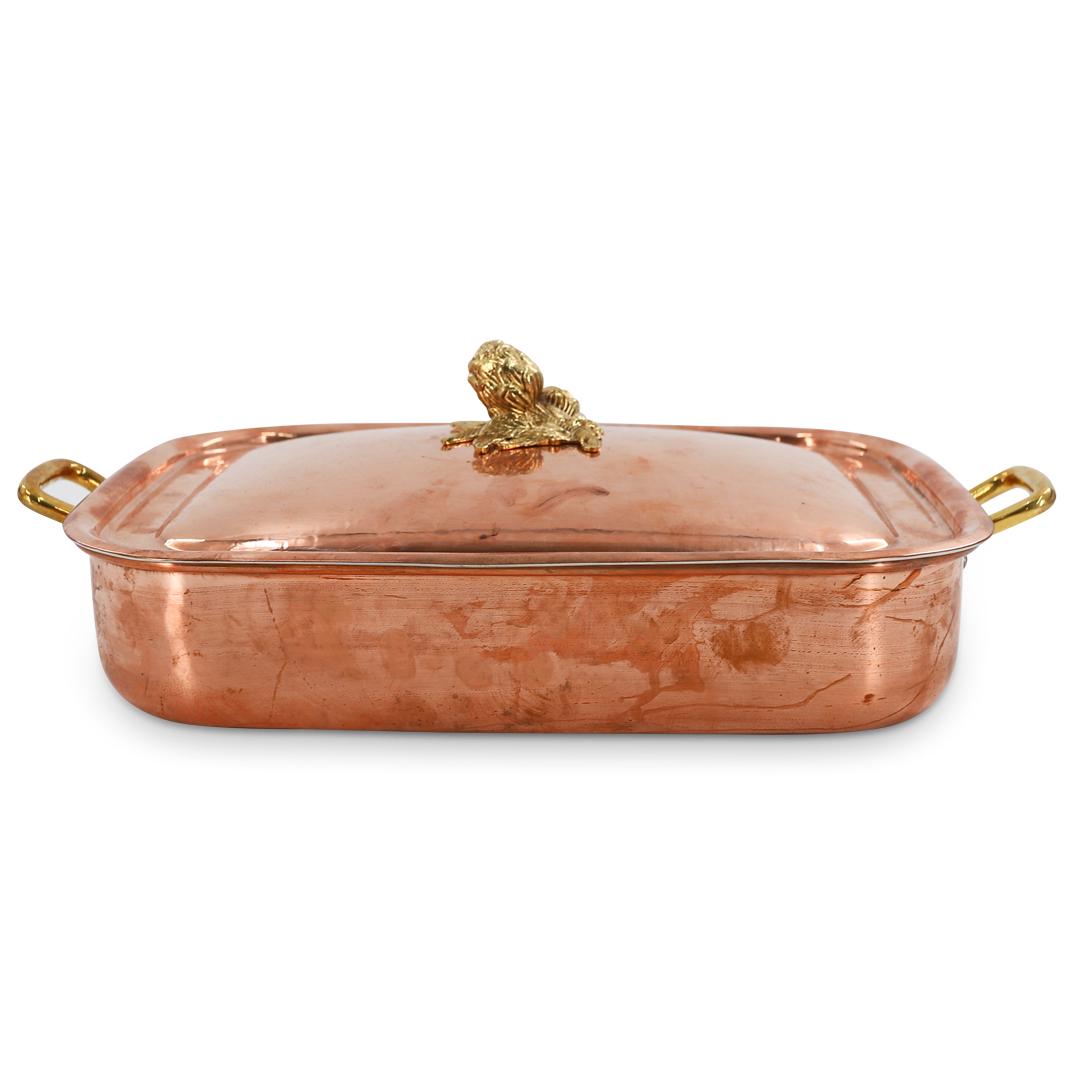 Italian Ruffoni Copper And Brass Cooking Dish (1 of 7)