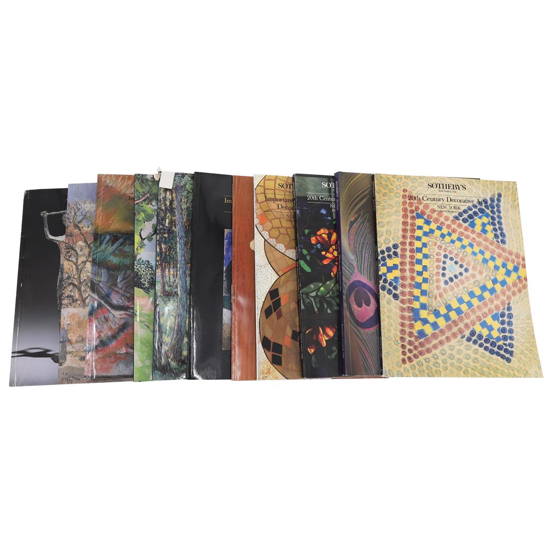 (12 Pc) Sotheby's New York Auction Catalogues Collection (1 of 4)