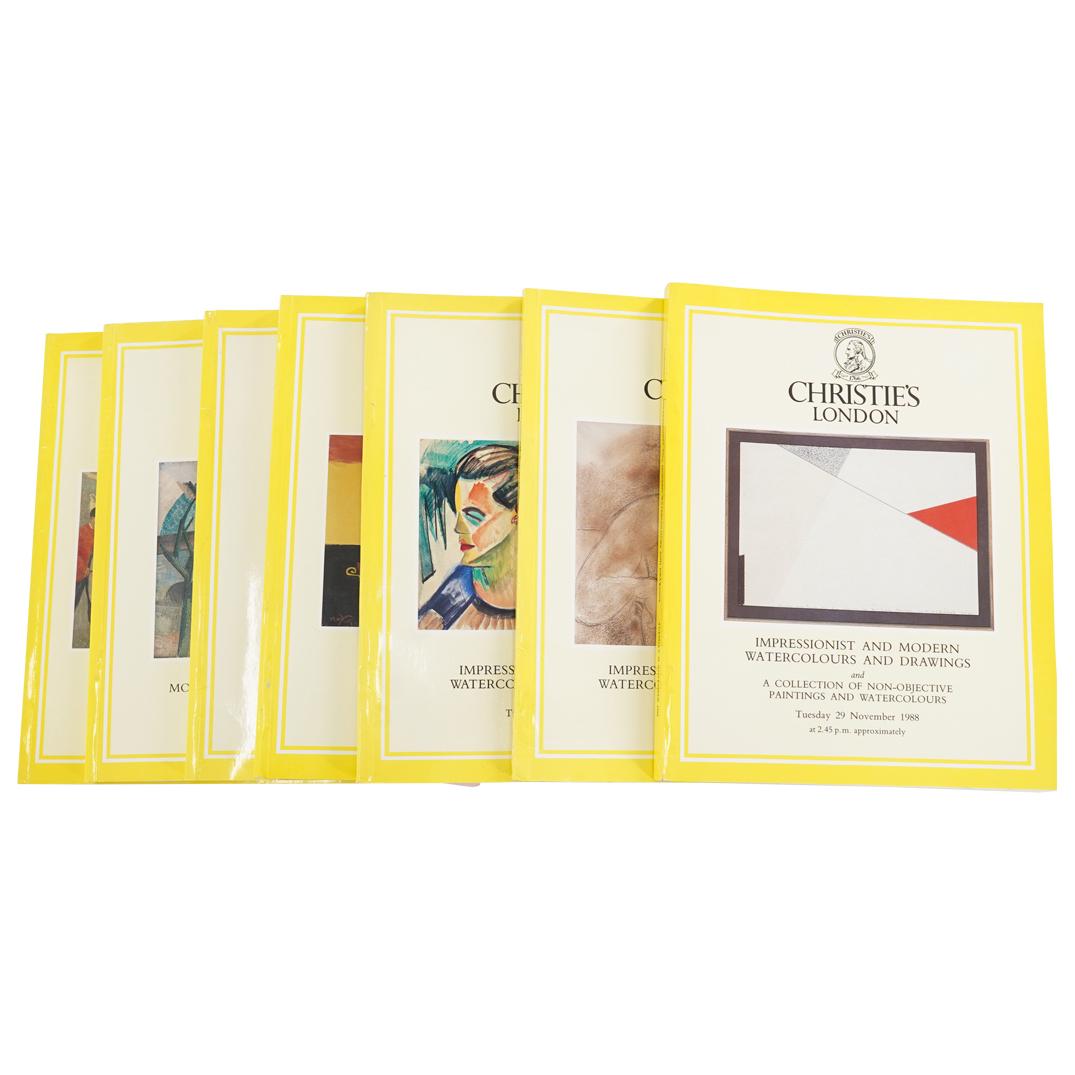 (7 Pc) Christie's London Auction Catalogues Collection (1 of 5)