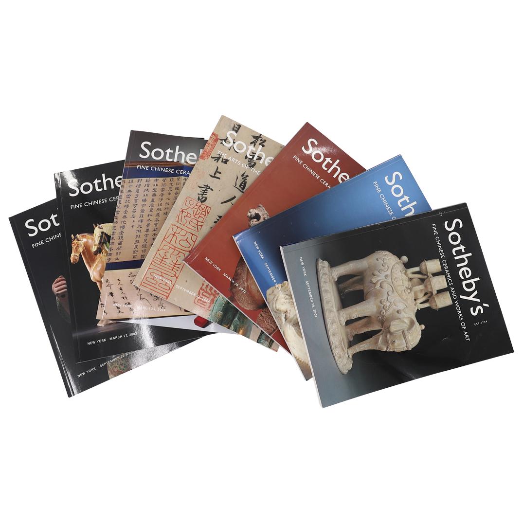 (7 Pc) Sotheby's New York Auction Catalogues Collection