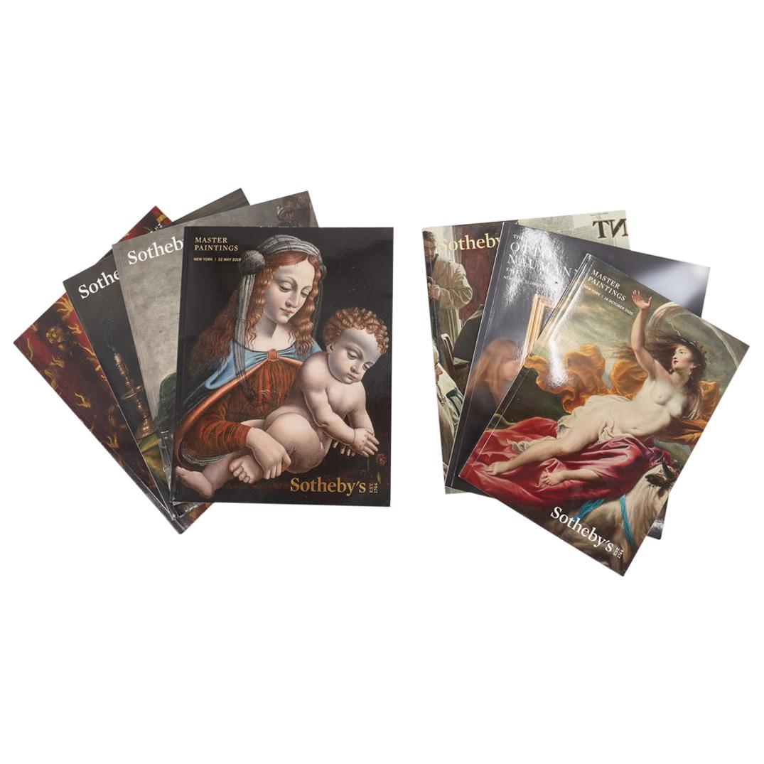 (7 Pc) Sotheby's New York Auction Catalogues Collection (1 of 11)