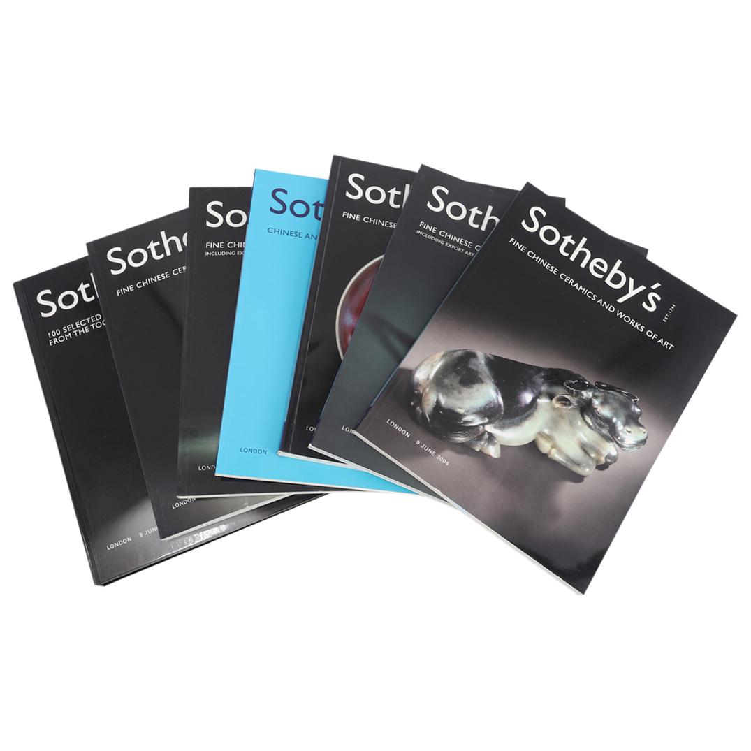 (7 Pc) Sotheby's London Auction Catalogues Collection (1 of 5)