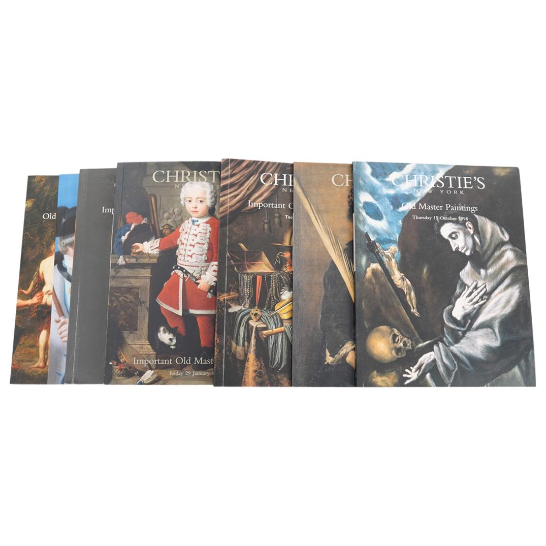 (11Pc) Christie's Old Master Catalogues (1 of 4)