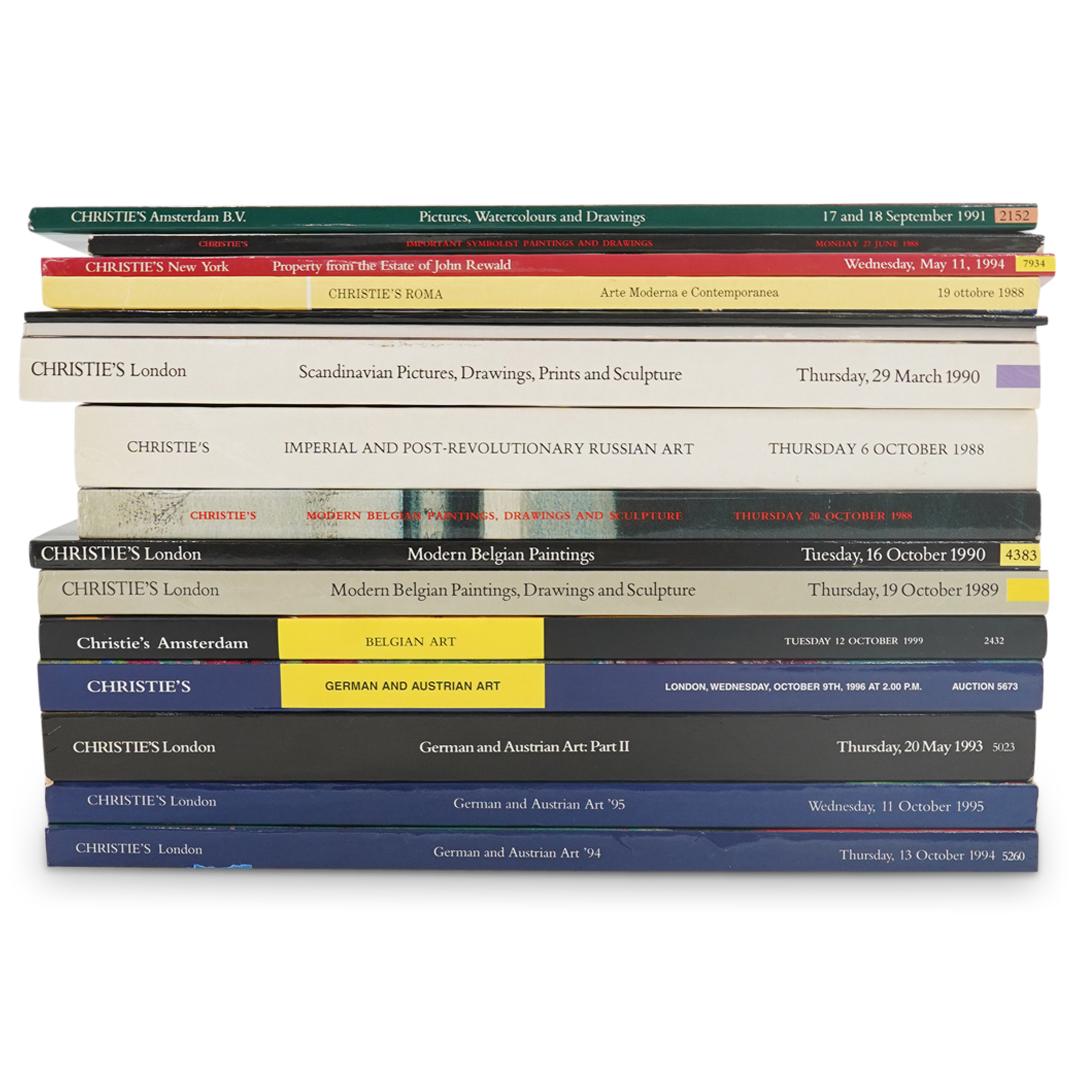 (16Pc) Assortment of Christie's Catalogues (1 of 5)