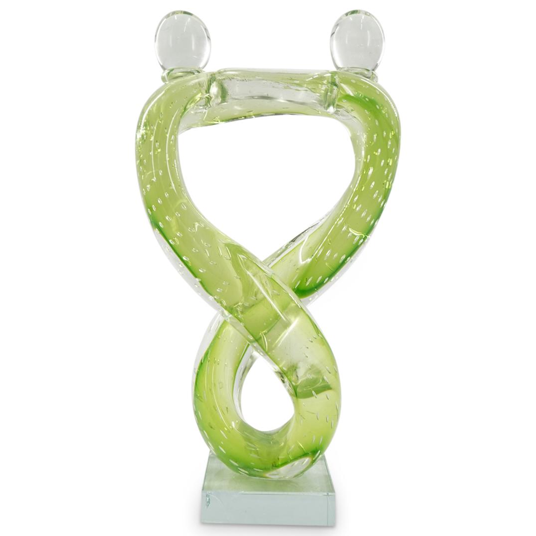 Lavorazione Murano Glass Couple Sculpture (1 of 5)