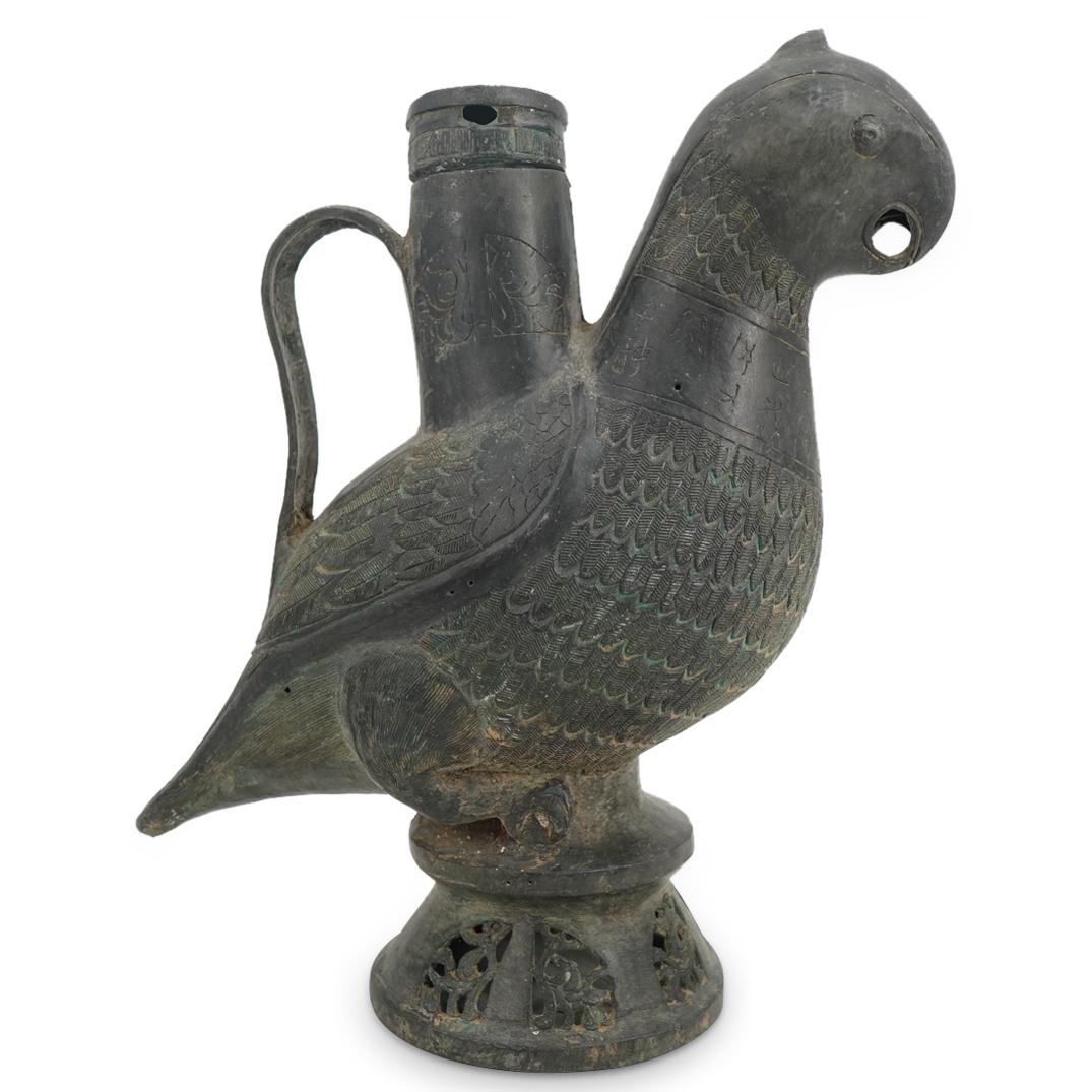 Antique Chinese Archaic Bronze Bird Vessel (1 of 7)