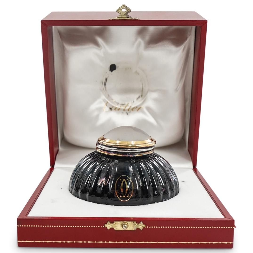 Cartier Glass Inkwell In Original Box (1 of 8)