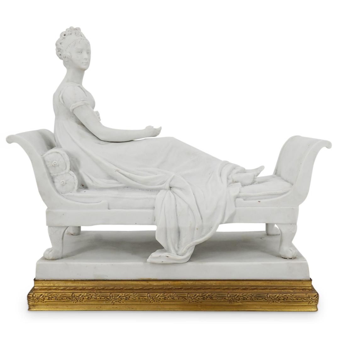 Antique Sevres "Madame RÃ©camier" Porcelain Sculpture (1 of 9)