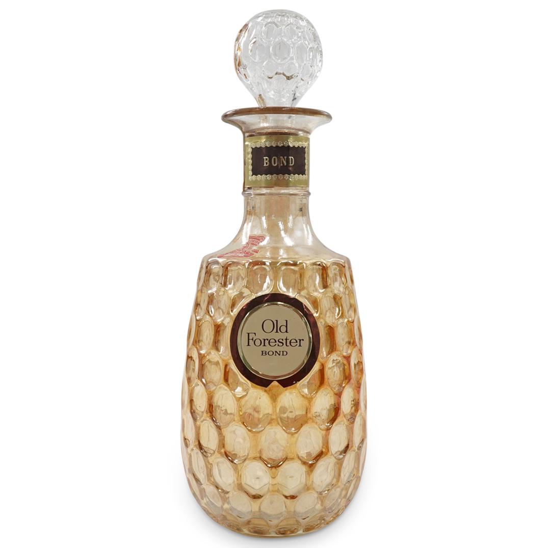 Vintage Old Forester Bond Whiskey Decanter (1 of 5)