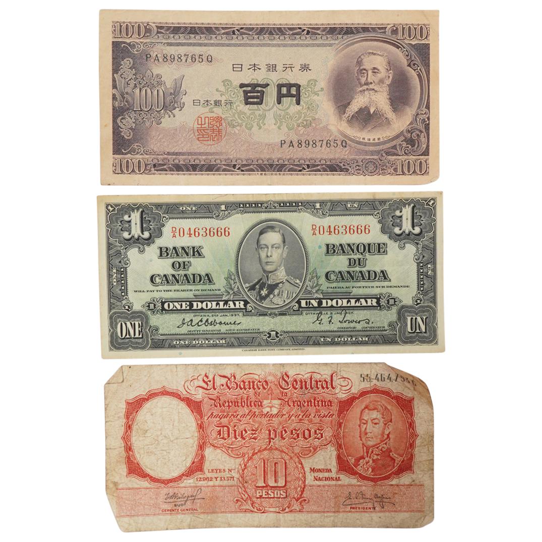 (3Pc) Foreign Currency Lot (1 of 4)