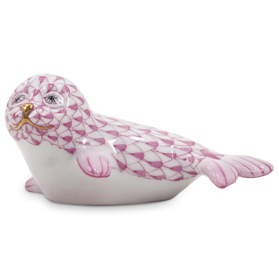 Herend Porcelain First Edition "Baby Seal" Figurine (1 of 4)