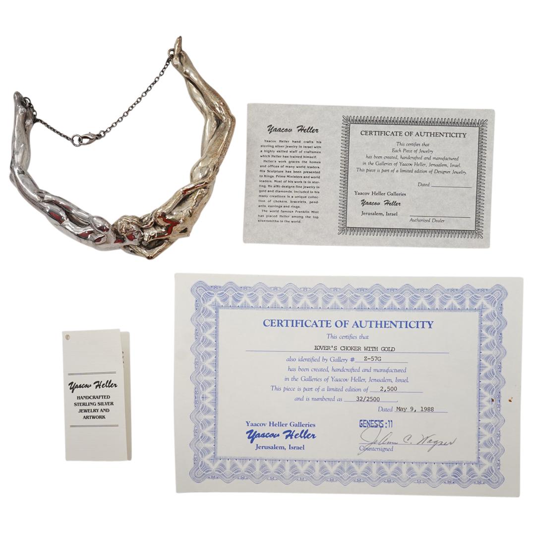 Yaacov Heller "Lovers Choker with Gold" (1 of 5)