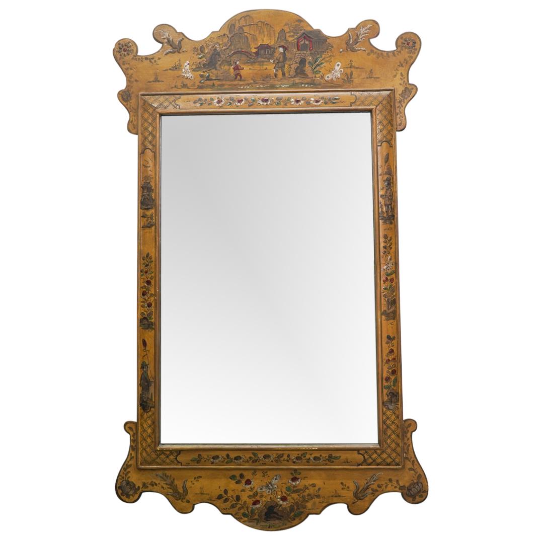 Venetian Chinoiserie Hand Painted Wall Mirror (1 of 6)