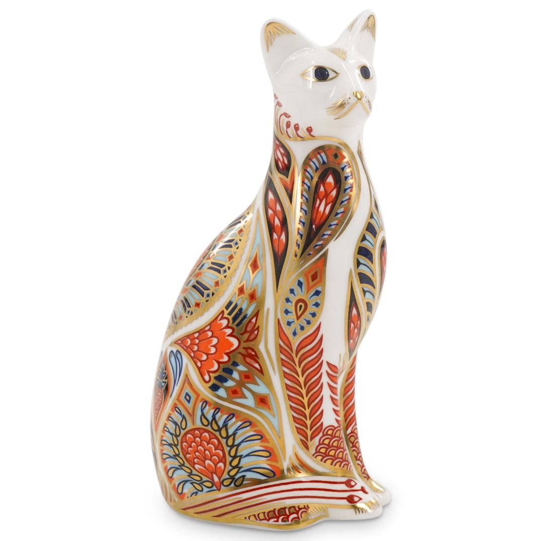 Royal Crown Derby Imari Porcelain "Siamese Cat" Figurine (1 of 3)