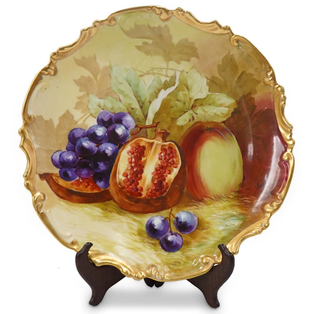 French Coronet Limoges Porcelain Decorative Dish (1 of 4)