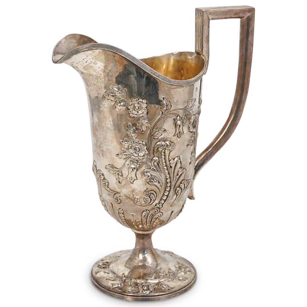 Antique Sterling Silver Water Pitcher (1 of 8)