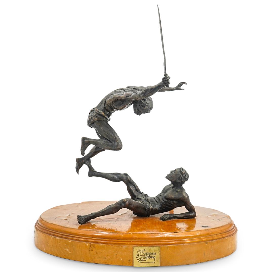 Ignacio Garibay (Mexican, b. 1948) Brutalist Bronze Sculpture (1 of 9)