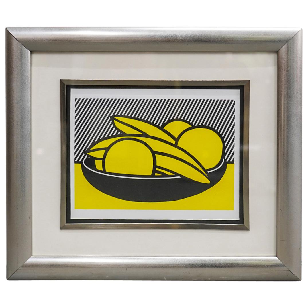 Roy Lichtenstein (1923-1997) "Bananas And Grapefruit" Lithograph (1 of 3)